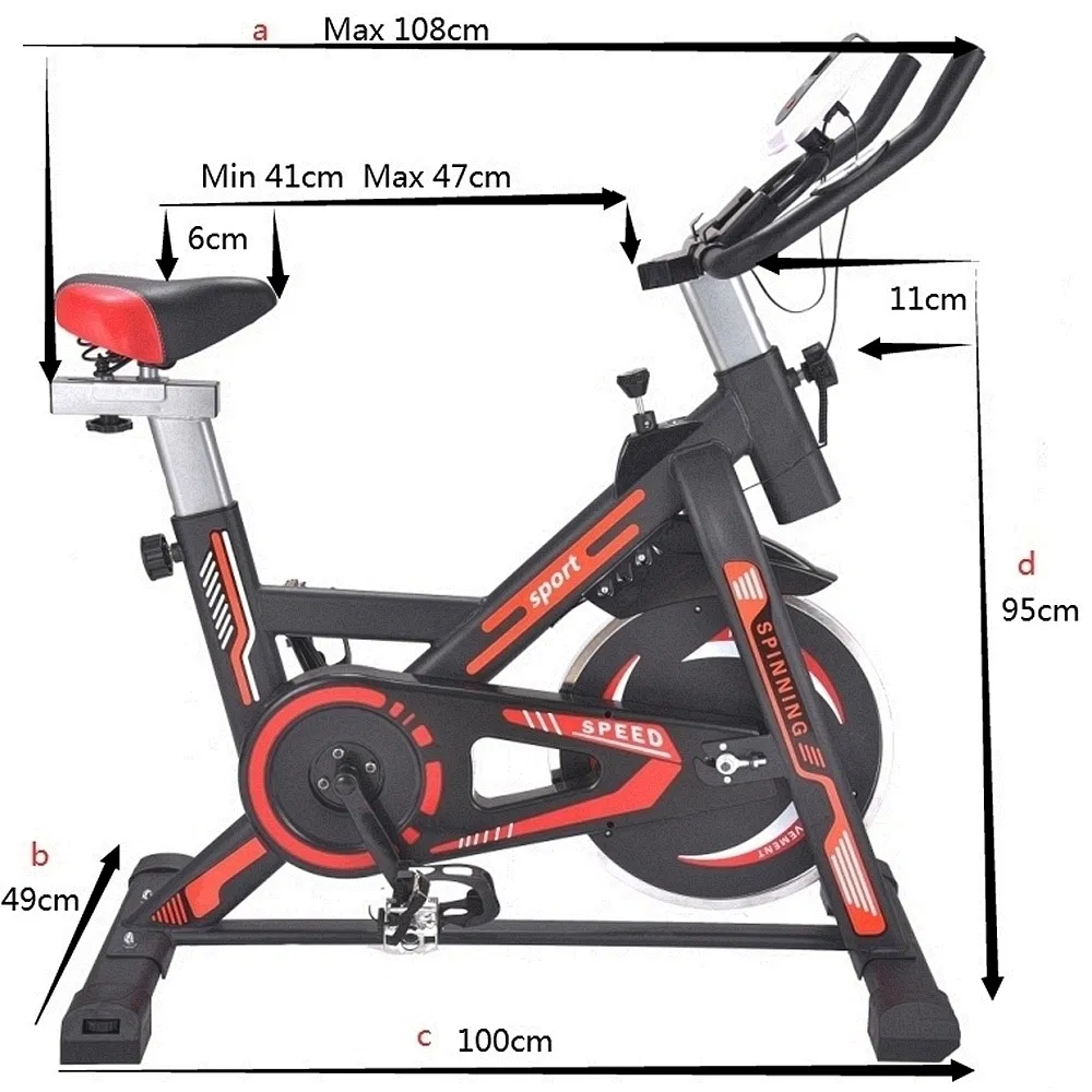 Spinning Bike Detail 2