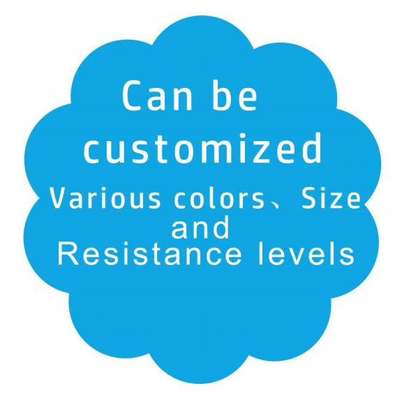 Single Resistance Tubes Exercise Rubber Band with Comfortable Handles