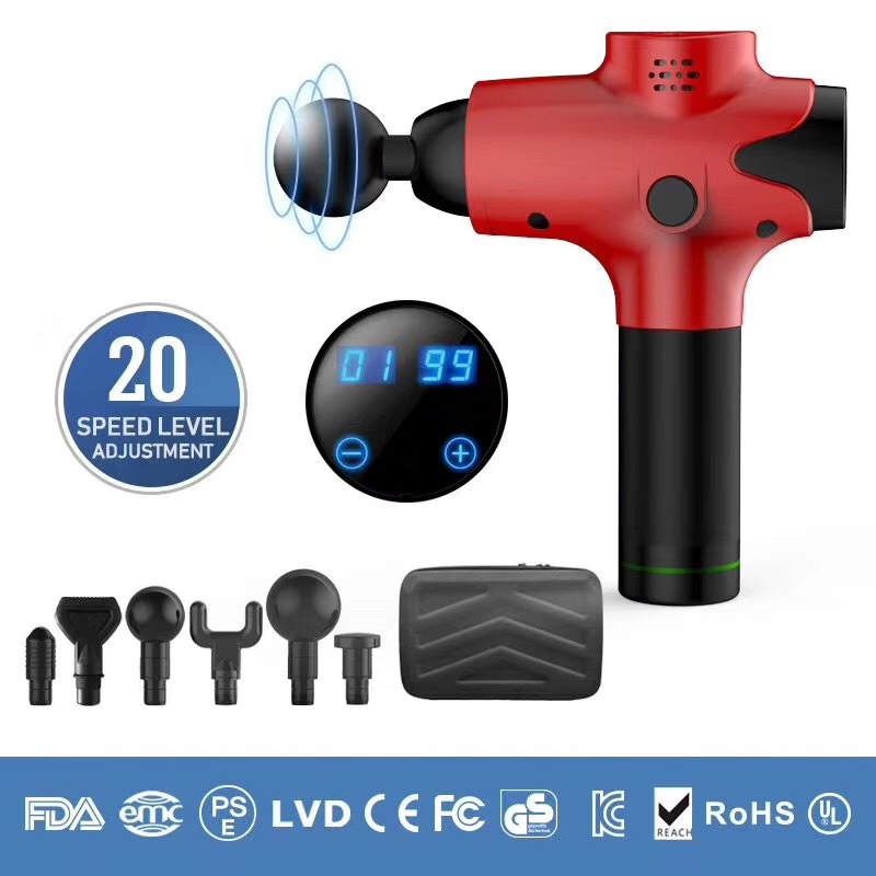 2022 New Arrival Professional 20 Speed Muscle Deep Tissue Fascia Percussion Massage Gun