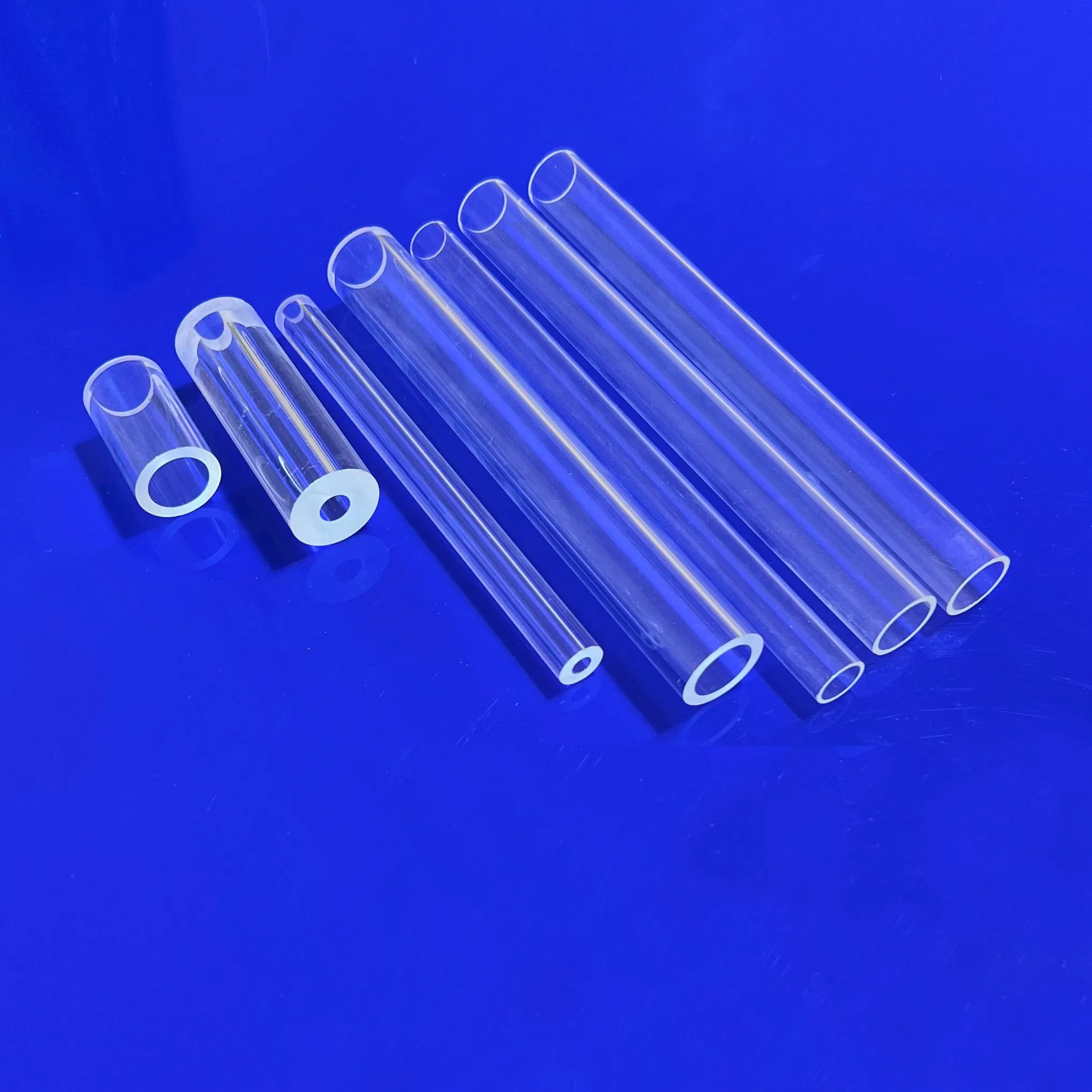 High Quality Fused Quartz Glass Tube with High Teperature Resistance
