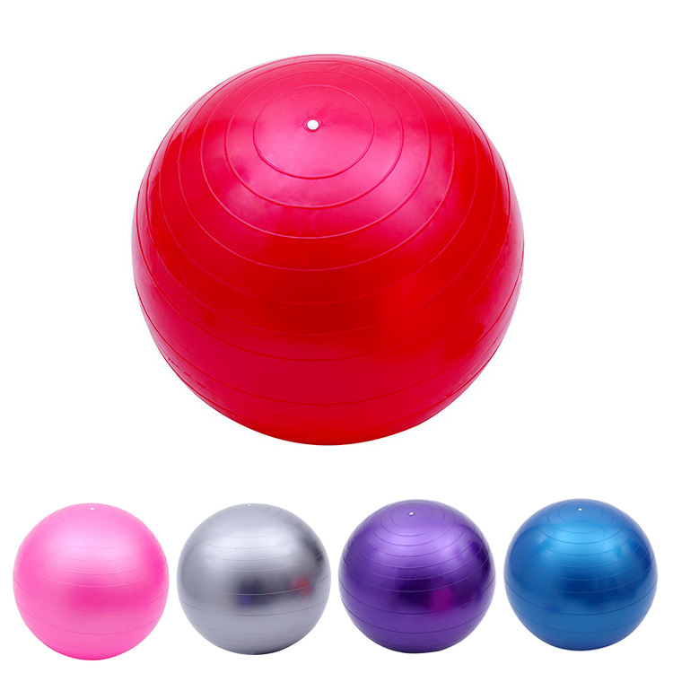 Anti-Bursting Yoga Exercise Ball for Fitness Balance Workout Gym