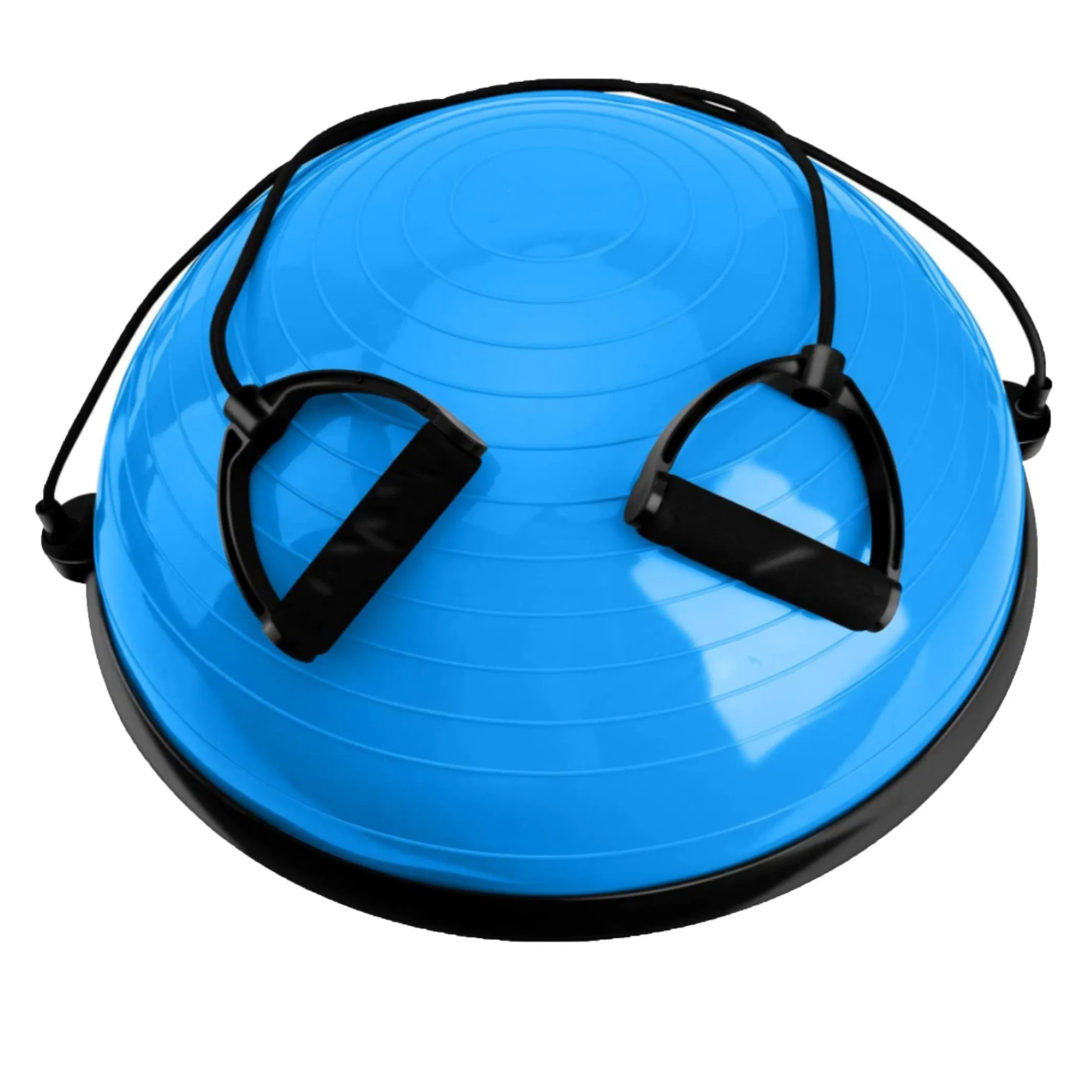 Gym Equipment Exercise Body Building PVC Yoga Pilates Half Balance Fitness Ball for Pilate Workout and Exercise