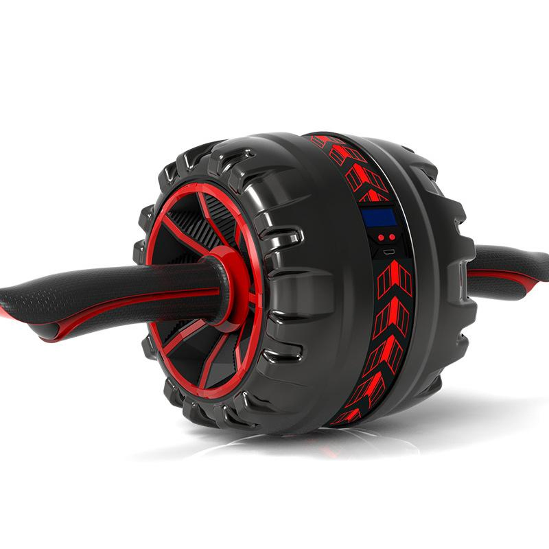 Electronic Counting Automatic Rebound Muscle Men's Fitness Equipment Reduce Abdominal Wheel