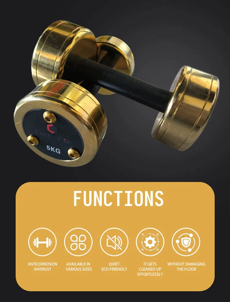 Titanium Adjustable Round Dumbbell