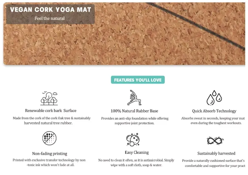 Detailed Yoga Mat Photo 3