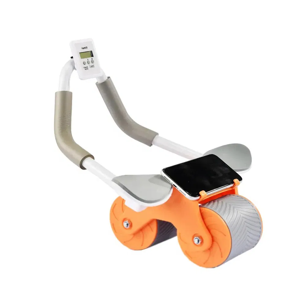 Core Workout Automatic Rebound Assistance Abdominal Exercise ABS Roller Wheel