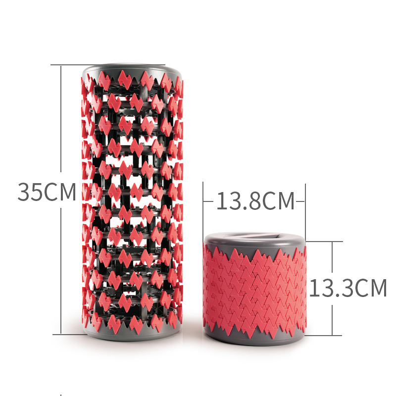 Fitness Wholesale Foldable Custom Foam Massage Roller Set Collapsible Foam Roller