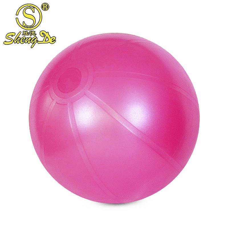 Fitness Fashion Colorful Non-Toxic Balance Exercise Inflatable Gym Anti-Burst PVC Yoga Ball