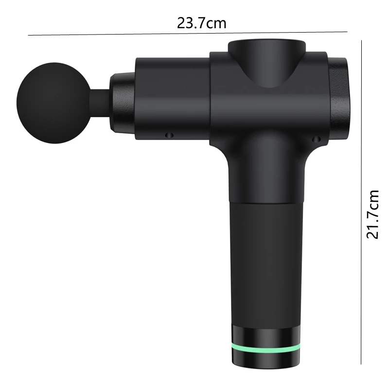 Anti-Shock Grip Technology Premium Deep Tissue Percussion Professional Muscle Relief Recovery Fitness Gun Massage Gun