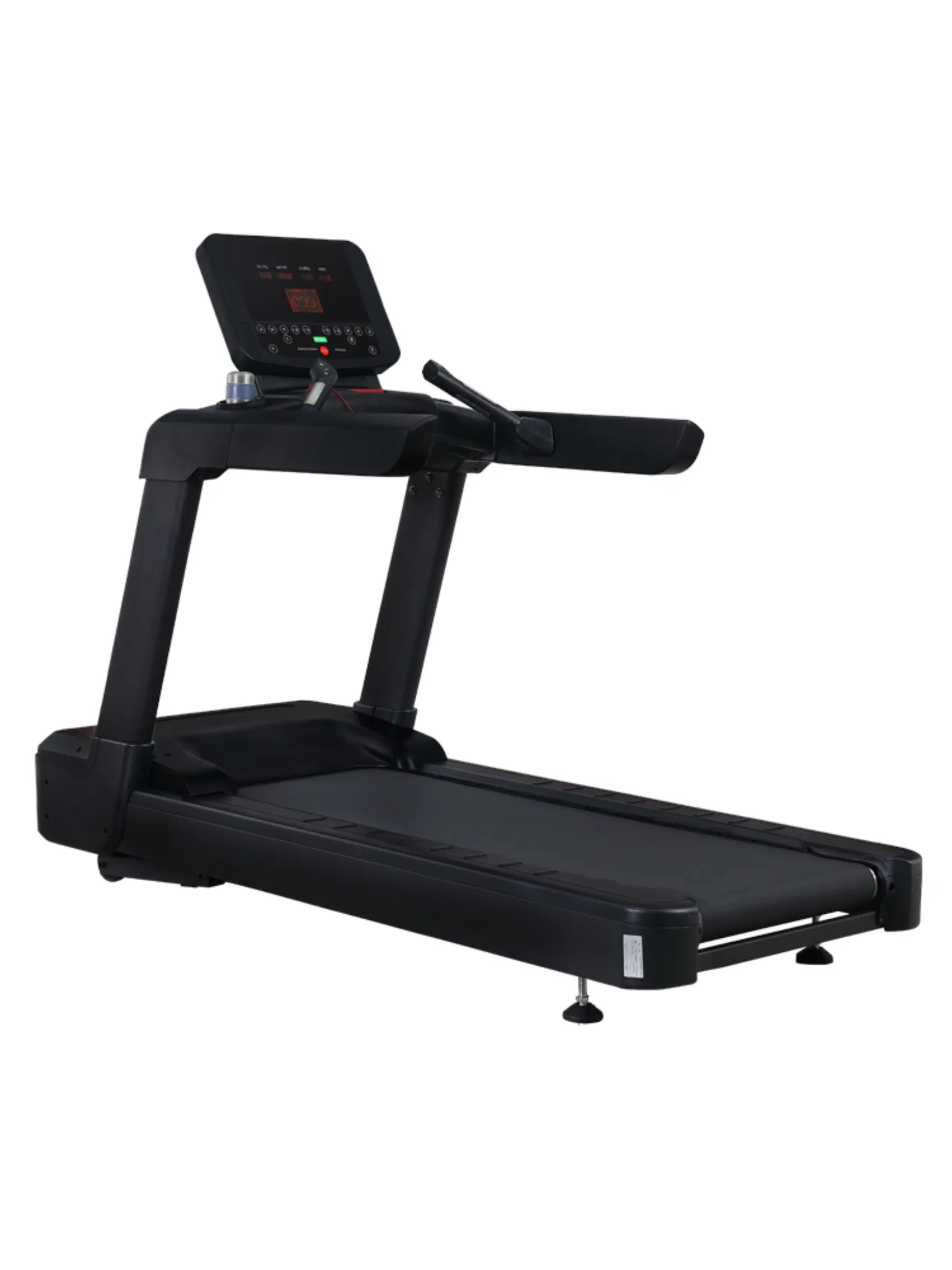 Commercial Fitness Equipment Treadmill with Premium Leather Running Belt Professional Exercise Commercial Fitness Machine Gym Fitness Equipment