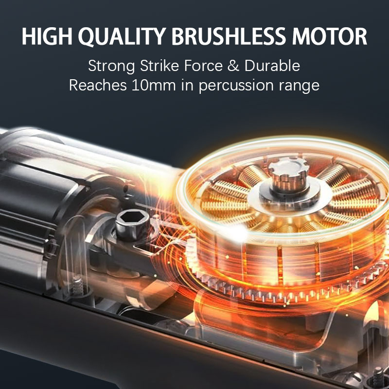 High Quality Deep Muscle Professional Strong High Stall Force Body Massager Gun Hot and Cold Massage Gun