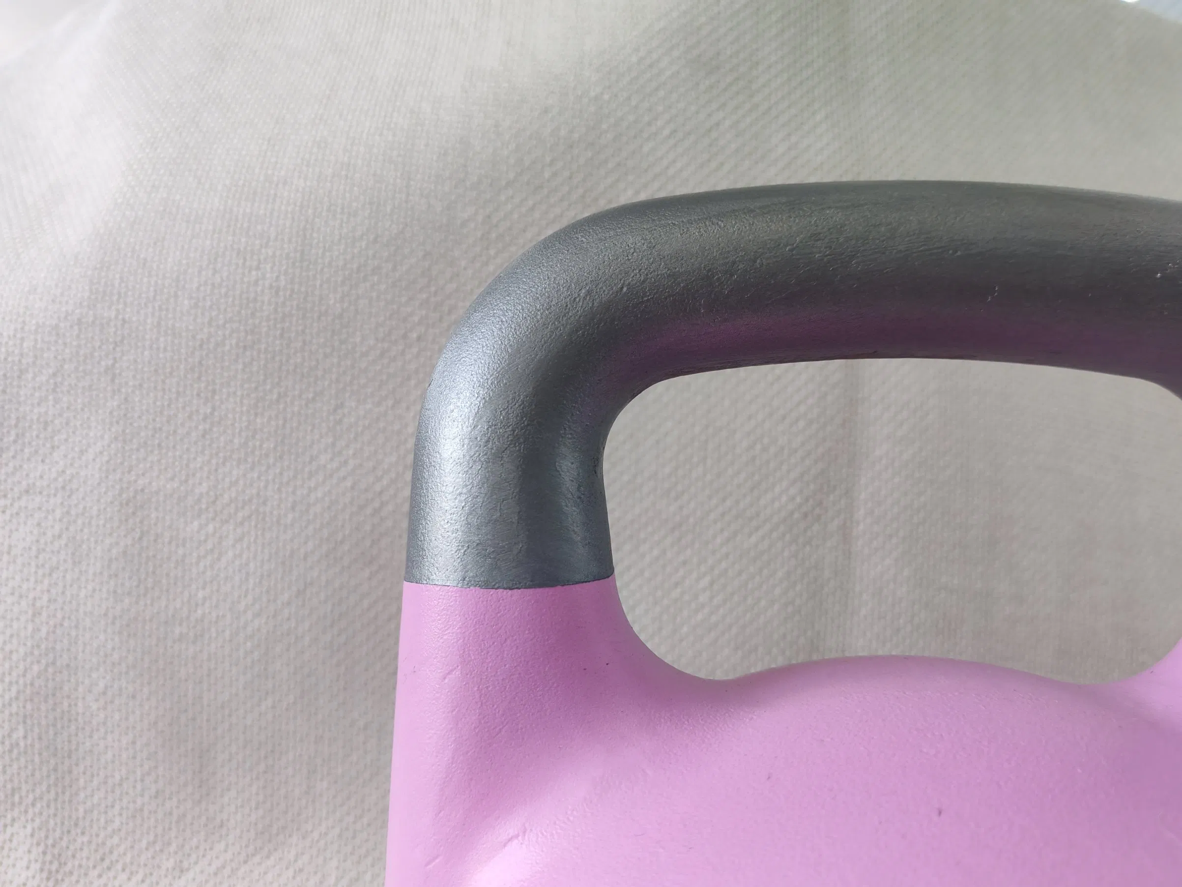 SGS Gym Equipment Wholesale Antirust Handle Resin-Coated Cast Iron Powder Coated Unfilled Hollow Core Girevoy Competition Kettlebell for Home Gym Workout