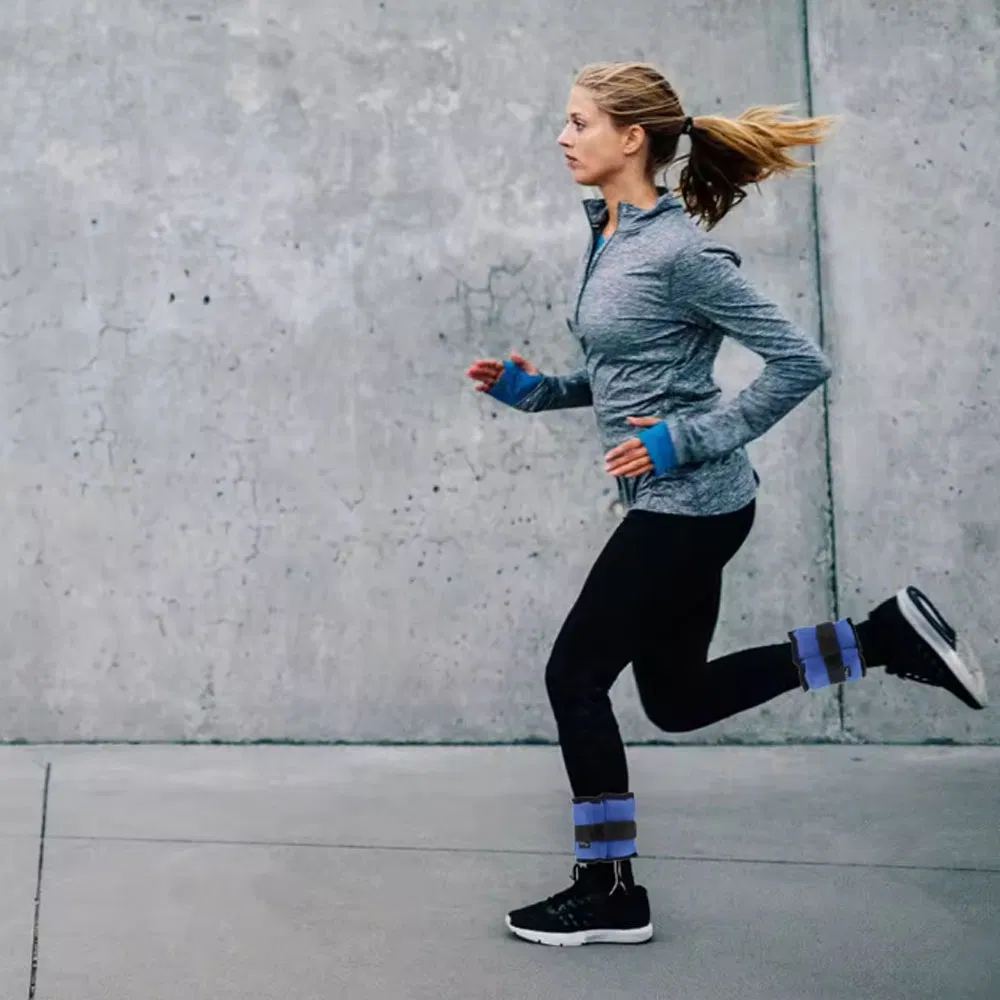 Ankle Weights Leg Wrist Sand Bag Strap Resistance Strength Training Equipment