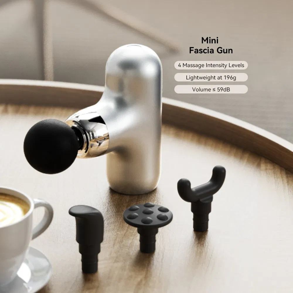 Professional Mini Handheld Electric 4-Level Vibration Massage Gun Body Muscle Fascia Massager