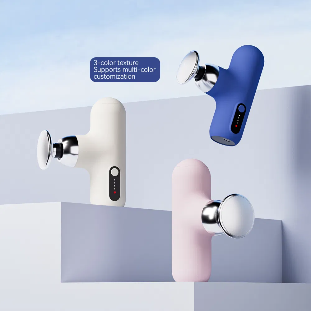 Mini Handheld Electric Constant Hot Compress Massage Gun Body Muscle Fascia Massager