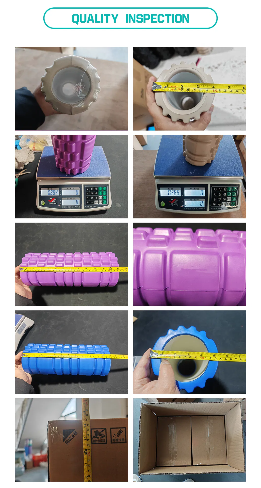 Foam Yoga Roller Details