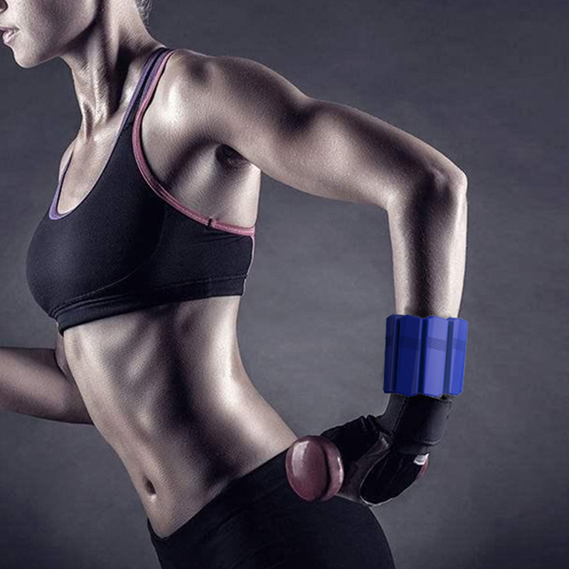 Adjustable Silicone Wrist Ankle Weights Fitness Bracelet for Gym Workout Wyz15097