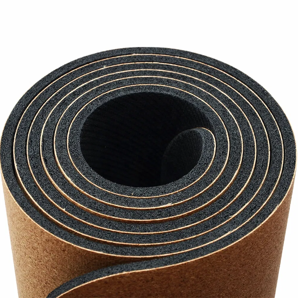 Factory Price Private Label Eco Friendly Custom Print Logo Gym Mat Natural Rubber Premium Organic Anti Slip Yoga Mats Fitness