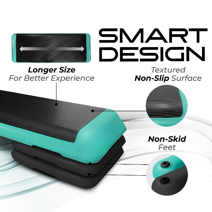 Cheap Sports Fitness Gym Exercise Equipment Le Mill Smart Aerobic Step Platform