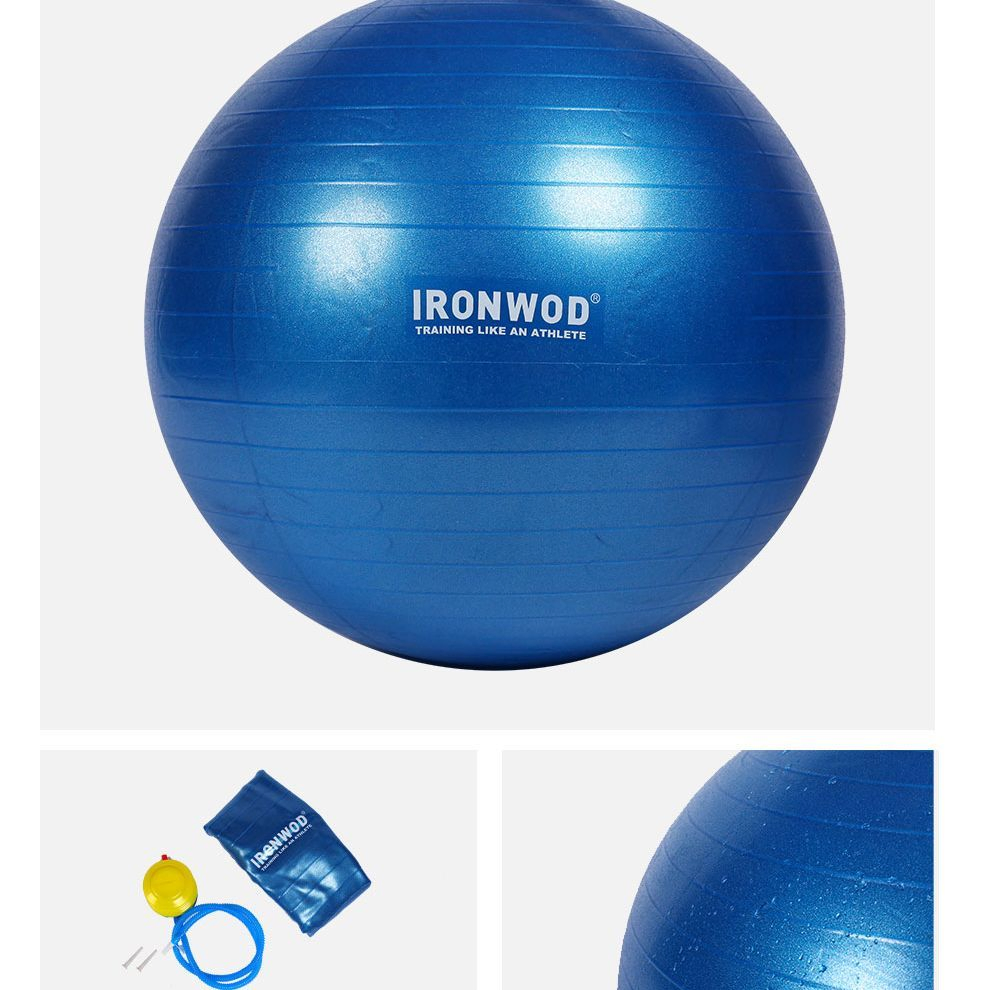 Yoga Ball Eco-Friendly Custom Color Balance Trainer Anti Burst PVC Inflatable Yoga Ball