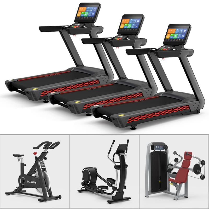 Guangzhou Hot Sale Commercial Gym Treadmill Indoor Treadmill Running Machine Gym Running Machine Electric Running Machine