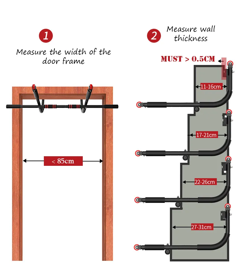 Indoor Pull Up bar Details 1