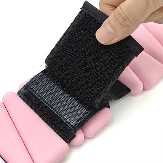 Adjustable Silicone 2 Lb Pair Wrist &amp; Ankle Weights for Women