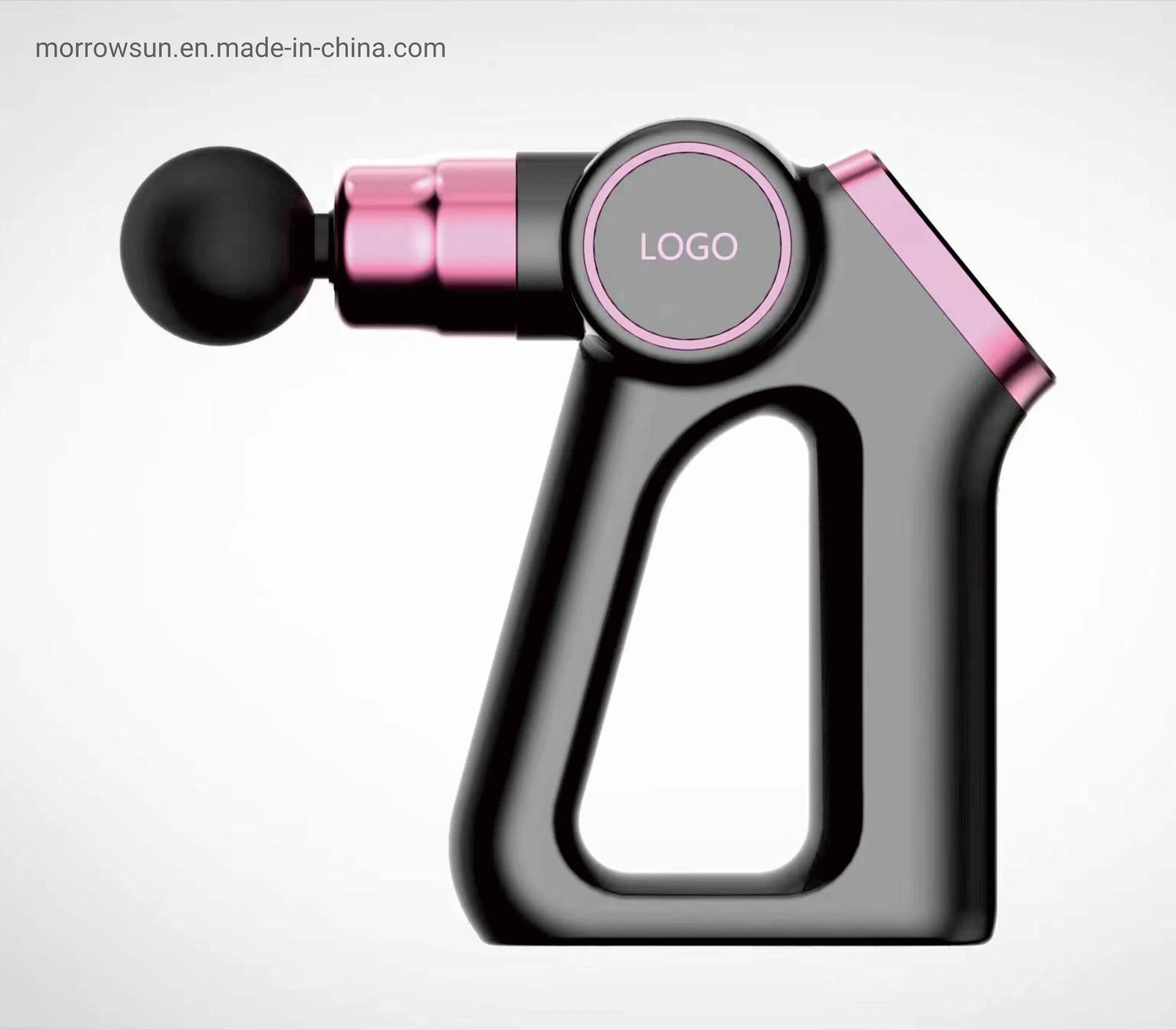 Triangle Bird Type Cordless 8.4V Body Relax Foldable Muscle Exercise Fascial Massage Gun with 30 Speed Adjustable