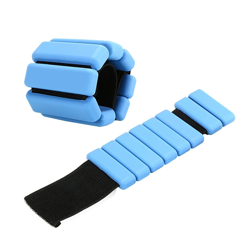Adjustable Wearable Triangle Wrist Ankle Weights Gym Fitness Yoga Pilates Kit Silicone Ankle Weights for Women