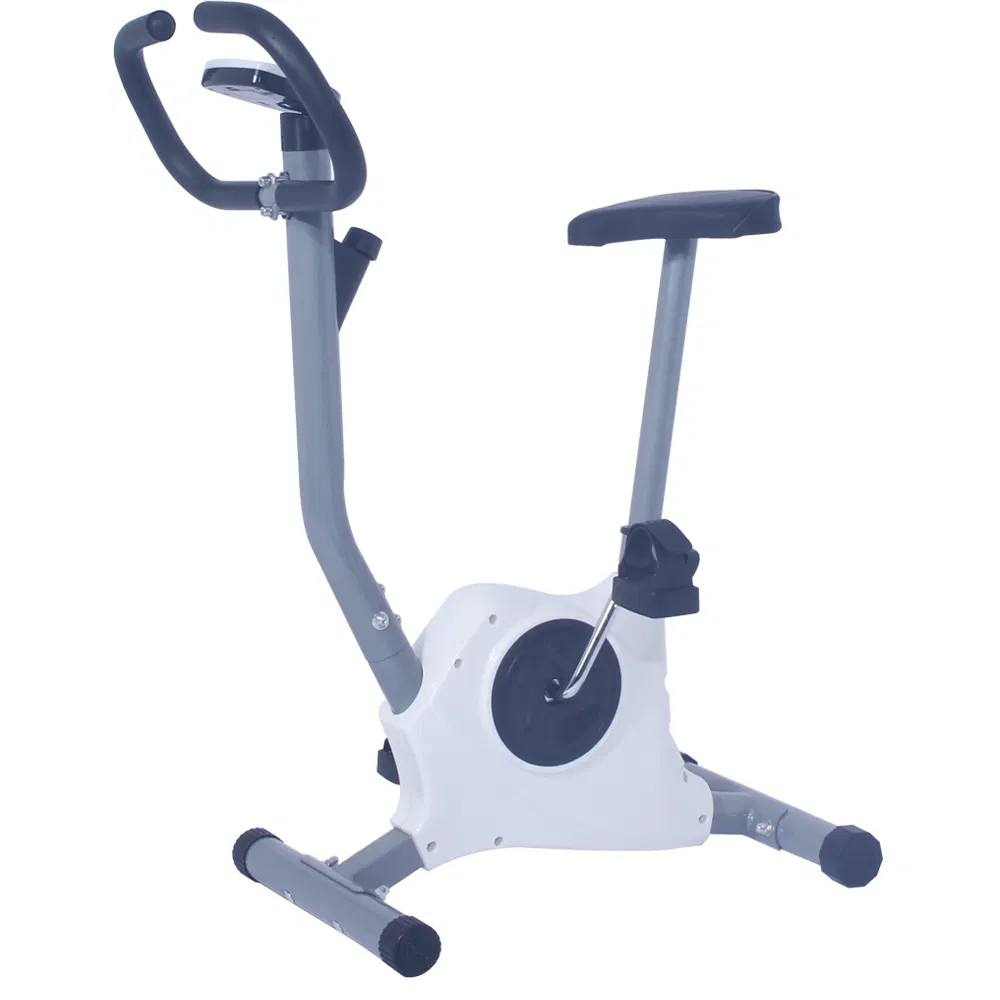 Fitness Indoor Cycling Belt Drive Stationary Bike Trainer Cardio Upright Exercise Bike with LCD Display