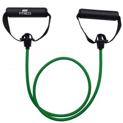 Single Resistance Tubes Exercise Rubber Band with Comfortable Handles