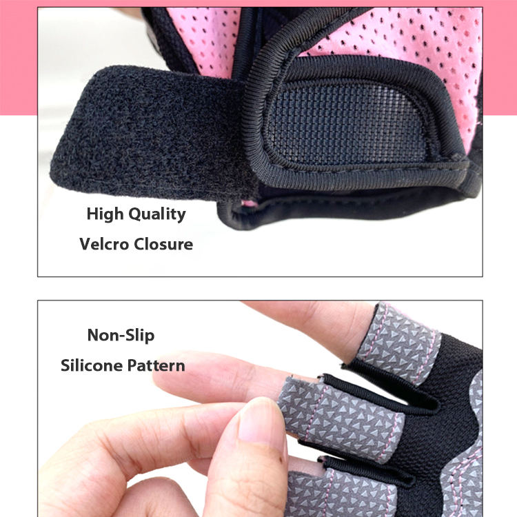 Hot-Sale Half-Finger Breathable Cross Fitness Training Exercise Glove, Custom Anti-Slip Workout Gloves, Bicycle Gloves, Sports Gloves Home Gym Equipment