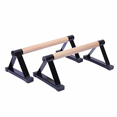Gravity Fitness DIP Bars Gymnastic Parallettes Push up Stand Parallettes Wooden Push up Bars