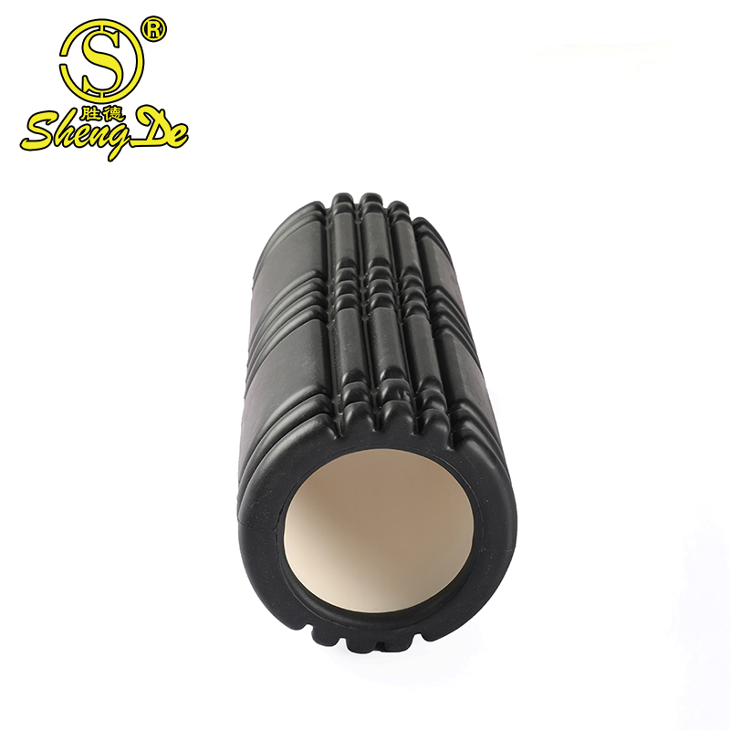 Wholesale Custom Logo High Density Fitness Massage EVA Grid Yoga Foam Roller Set for Exercise