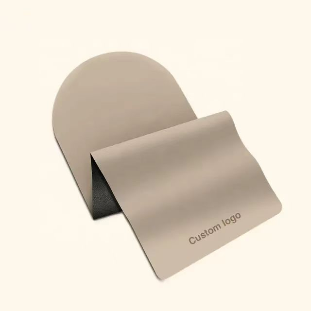 Non Slip PU Natural Rubber Folding Yoga Mat 4mm with Custom Logo