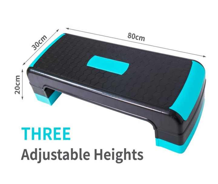 Adjustable High-Quality Aerobic Step Platform for Versatile Workouts