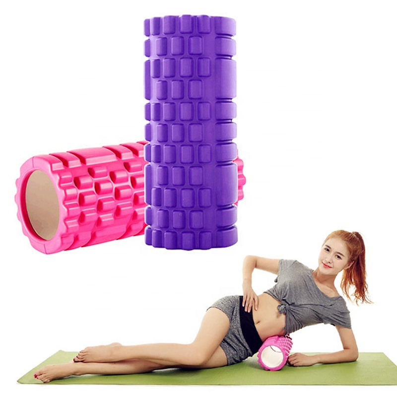 Yoga Foam Roller Leg Muscle Massage Roller Durable EVA High Density Foam Roller