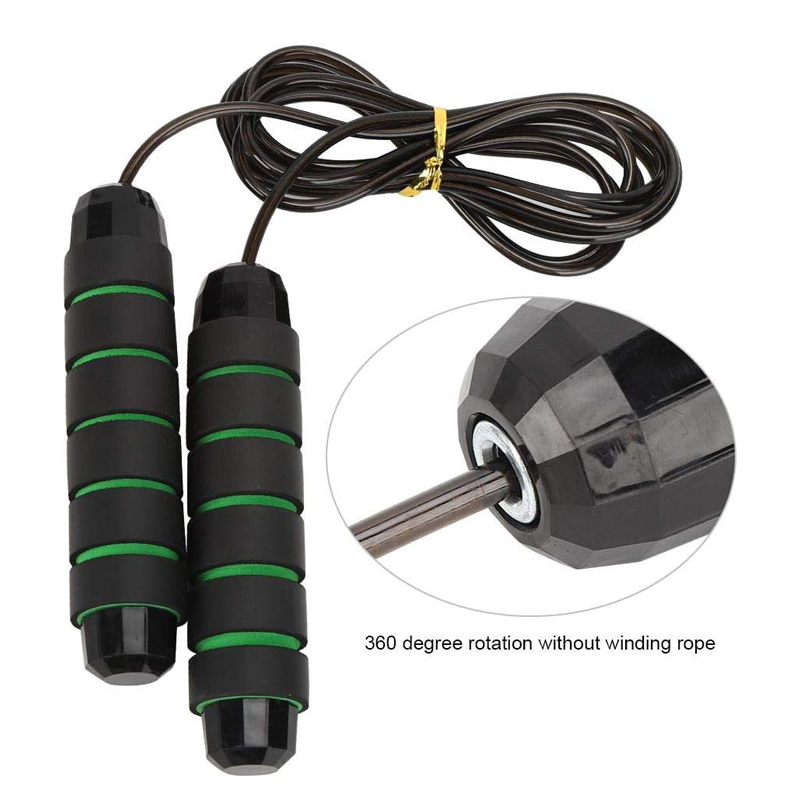 Weighted Professional Crossfit Jump Ropes Fitness Boxing Training Skipping Rope Gym Workout Exercise Jumprope Home Equipment