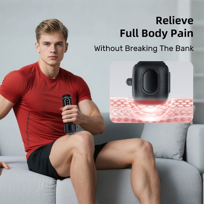 Handheld Electric Deep Tissue Body Muscle Massager High Intensity Vibration Massage Gun