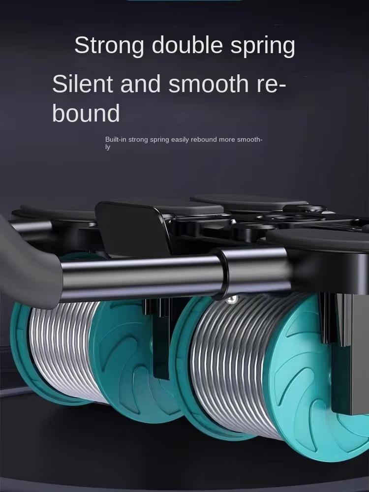 Automatic Rebound Abdominal Muscle Strengthening Wheel Cross-Border Fitness Equipment Accessory for Training
