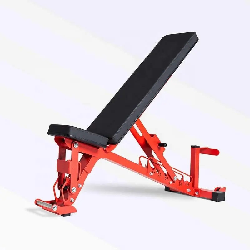 Versatile Adjustable Gym Weight Bench with Custom Colors and Logos