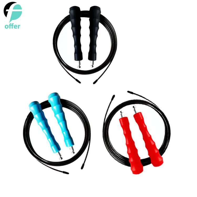 PU Coated Steel Wire Speed Jump Rope 7