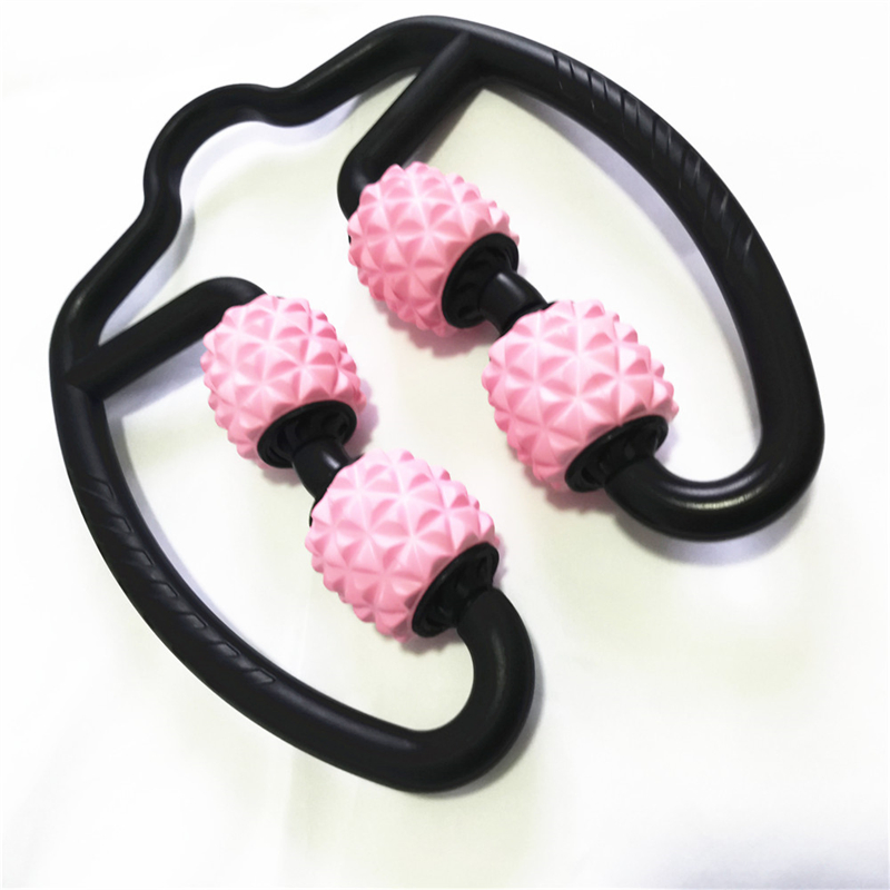 Ball Calf Clamp Leg Foam Shaft Muscle Relaxation Massager Roller