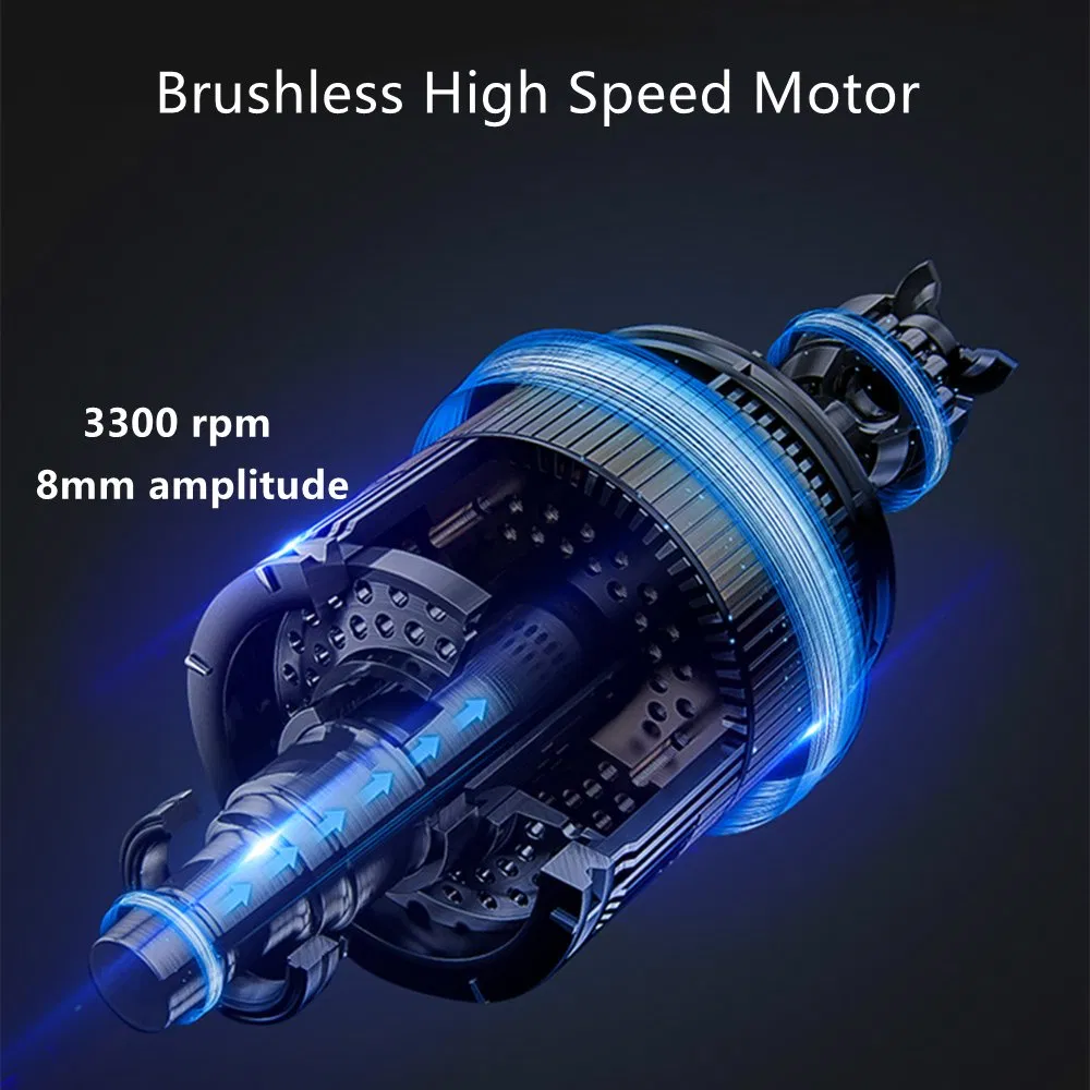 OEM/ODM Deep Massage Fascia Gun Gym Sports Massage Gun for Muscle Relaxation