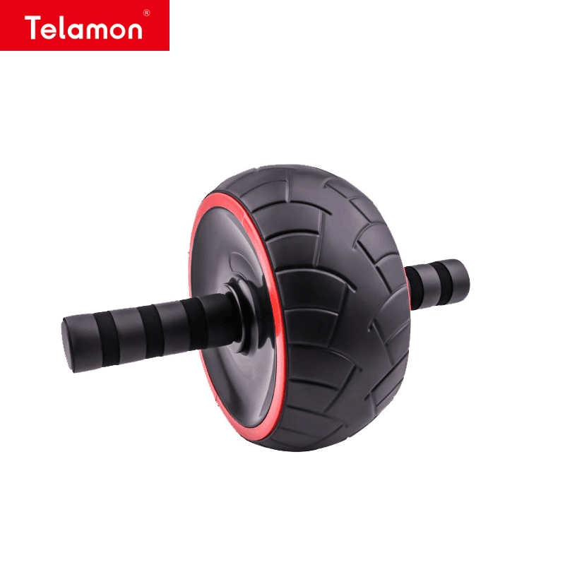 Abdominal Exercise 4 Four Wheel Roller Set Kit Strength Training Health Workout