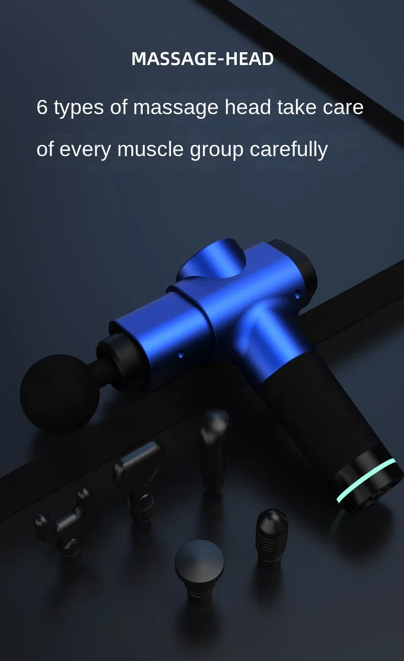 Anti-Shock Grip Technology Premium Deep Tissue Percussion Professional Muscle Relief Recovery Fitness Gun Massage Gun