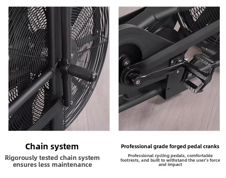 Gym Fitness Equipments Air Bike Sports Equipment for Home Exercise Bicycle