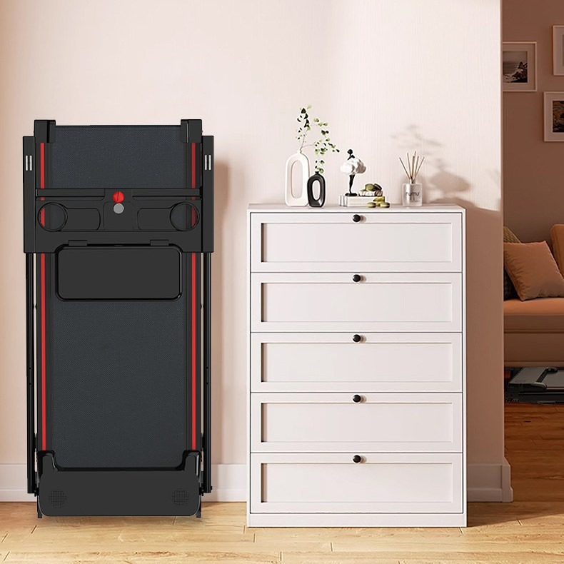 Smart Electric Treadmill with Heart Rate Monitoring and Slope Adjustment