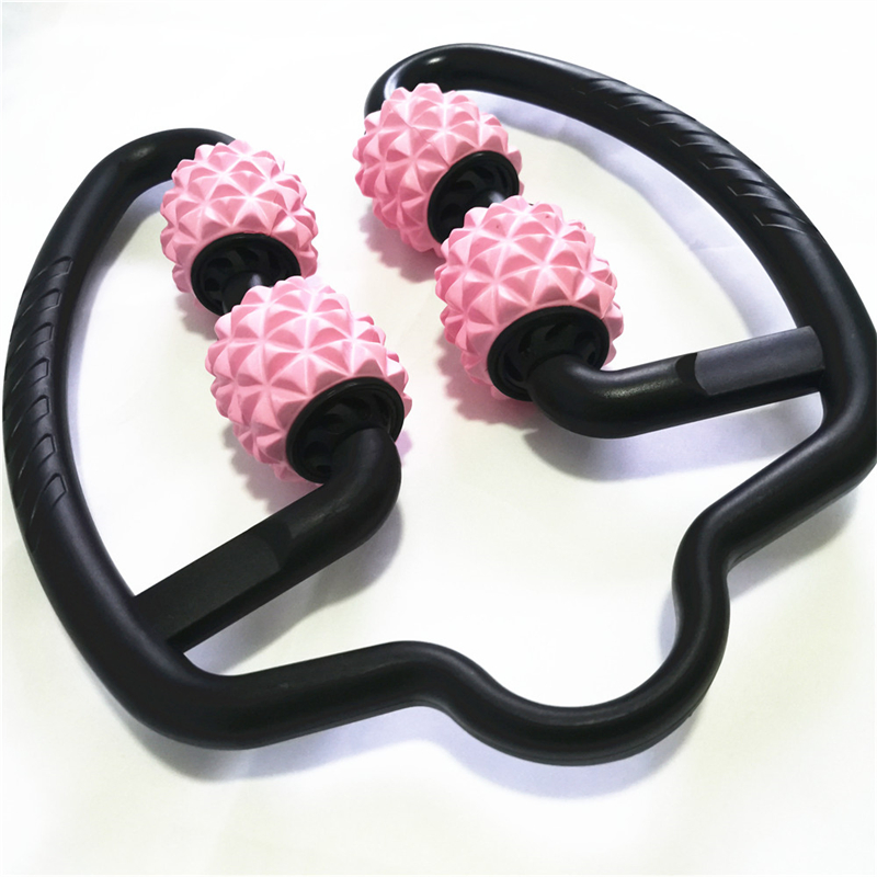 Ball Calf Clamp Leg Foam Shaft Muscle Relaxation Massager Roller