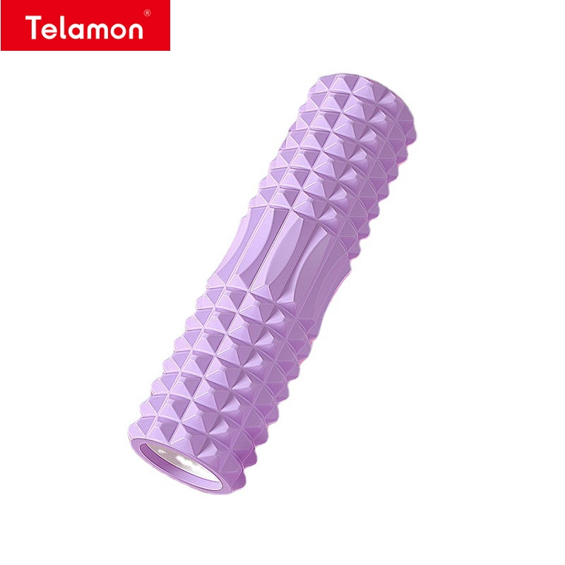 High Density Soft Grid EVA Fitness Yoga Massage Foam Roller
